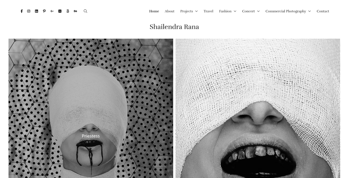 Portfolio de photographies de portraits de Shailendra Rana