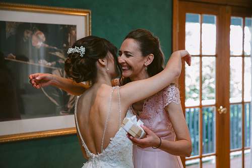 Bride Getting Ready