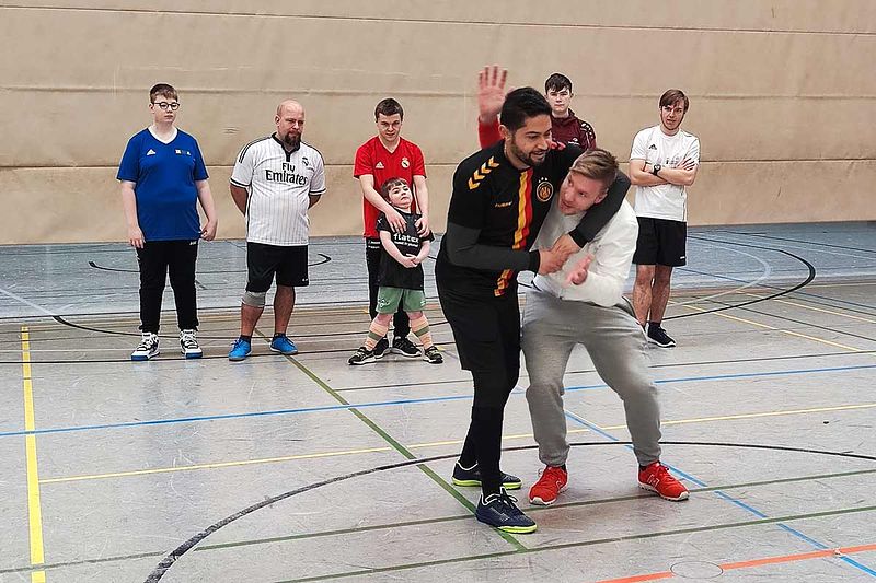 Inklusiver Kursus für Gewaltprävention