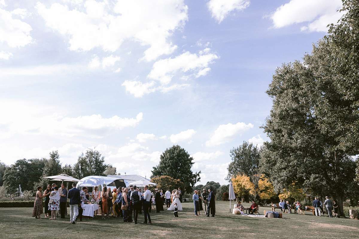 Wedding Ceremony at Waldara Farm Blue Mountains
