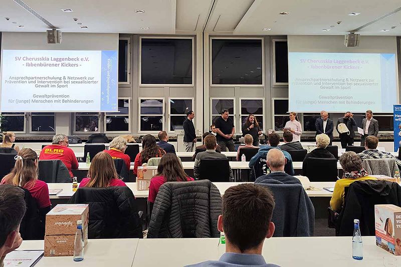 Gewinn des Sonderpreises beim Kinder- und Jugendsportpreis 2023 in Steinfurt