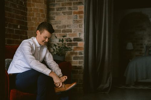 Brides Getting Ready for their Same Sex Wedding