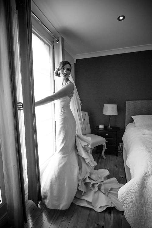 Bride Getting Ready