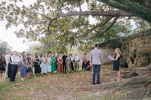 Wedding Ceremony at Illoura Reserve