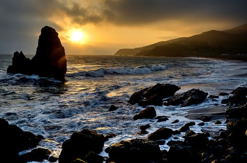 7 foot photographer, workshop tour in US, United States, rodeo beach, ca