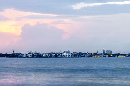 Charleston Skyline at Twilight