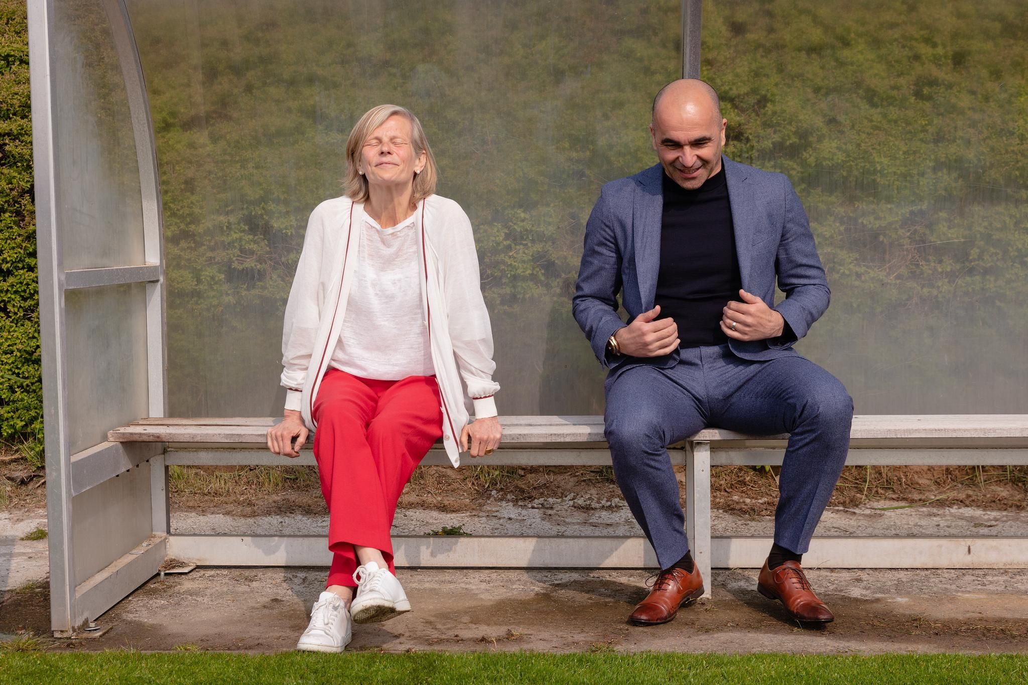 double portrait for Antipode of MR. Martinez and mrs. Pauwels