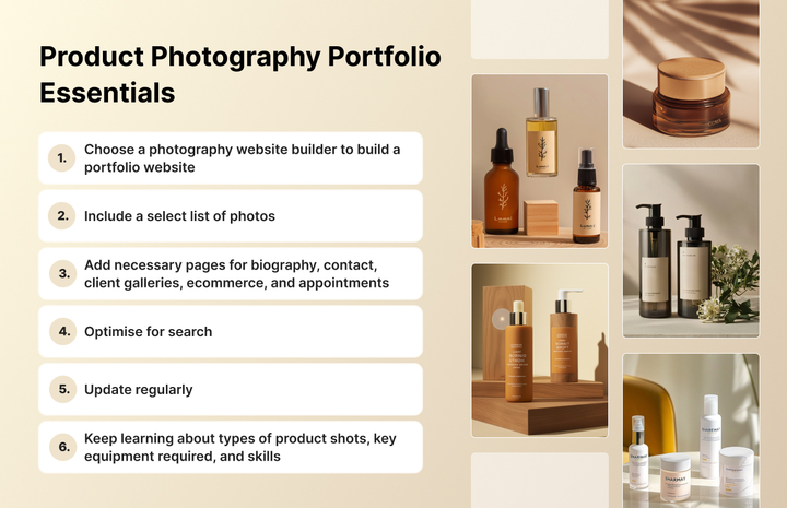 Product Photography Portfolio Essentials
