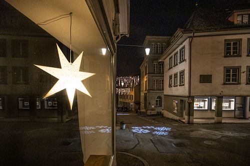 Weihnachtsbeleuchtung in Burgdorf
