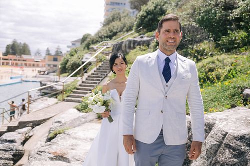 Bridal Portraits at Queenscliff, Manly