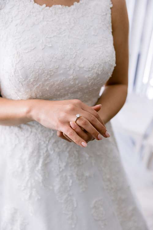 Bride Getting Ready