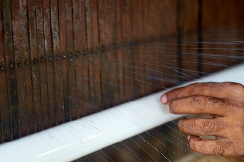 Chandra Silk | Warping
