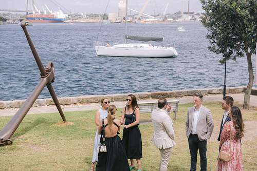 Wedding Ceremony at Illoura Reserve