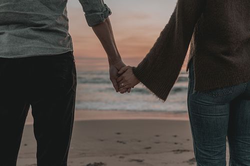 Savannah Engagement Session Beach Sunset