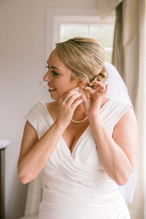 Bride Getting Ready