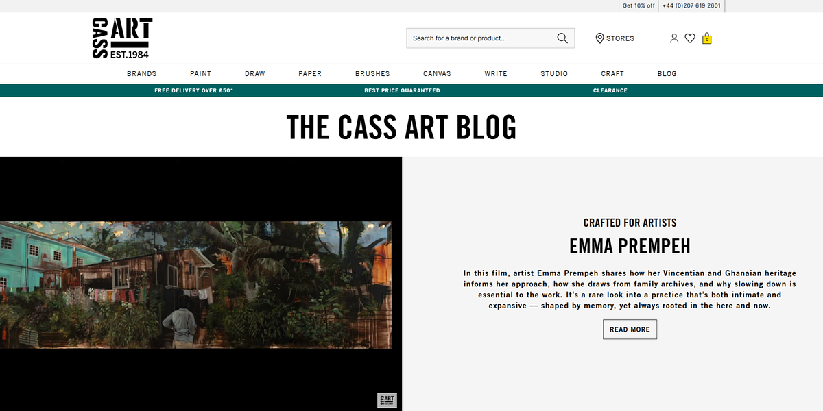 Cass Art - Blog de Arte