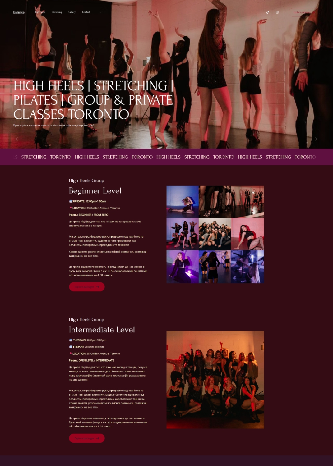 Portfólio da Balance To