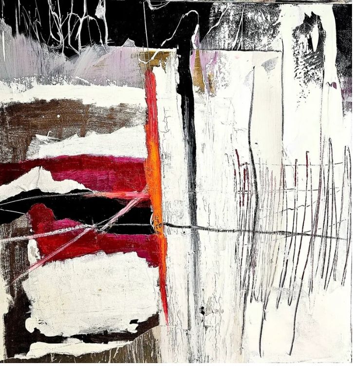 original art work -Fualt line series by Dieter Langer