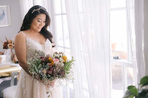 Bride Getting Ready