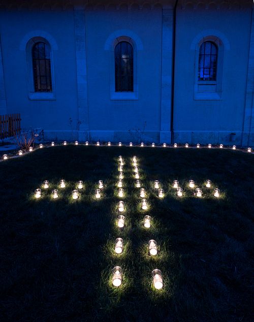 Lichtfeier kath. Kirche Burgdorf 2022