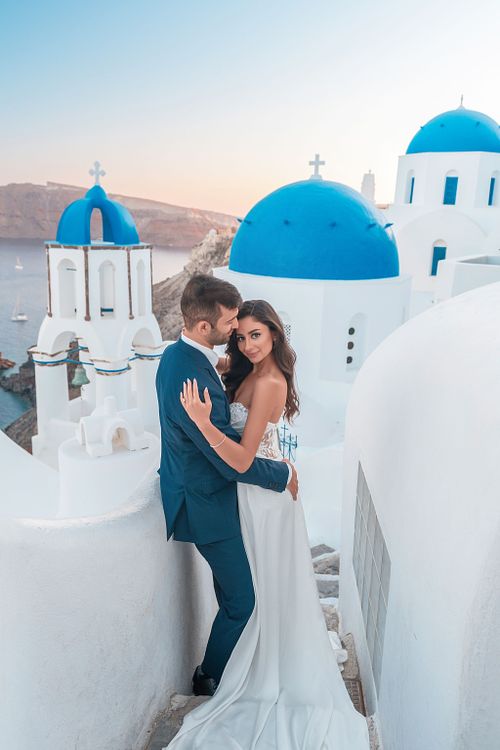 Caldera sea view  Wedding Ceremony