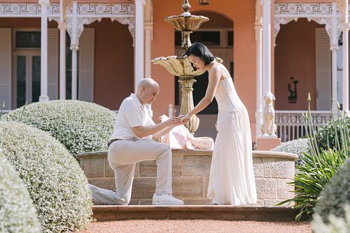 Surprise Proposal Photography at Retford Park National Trust