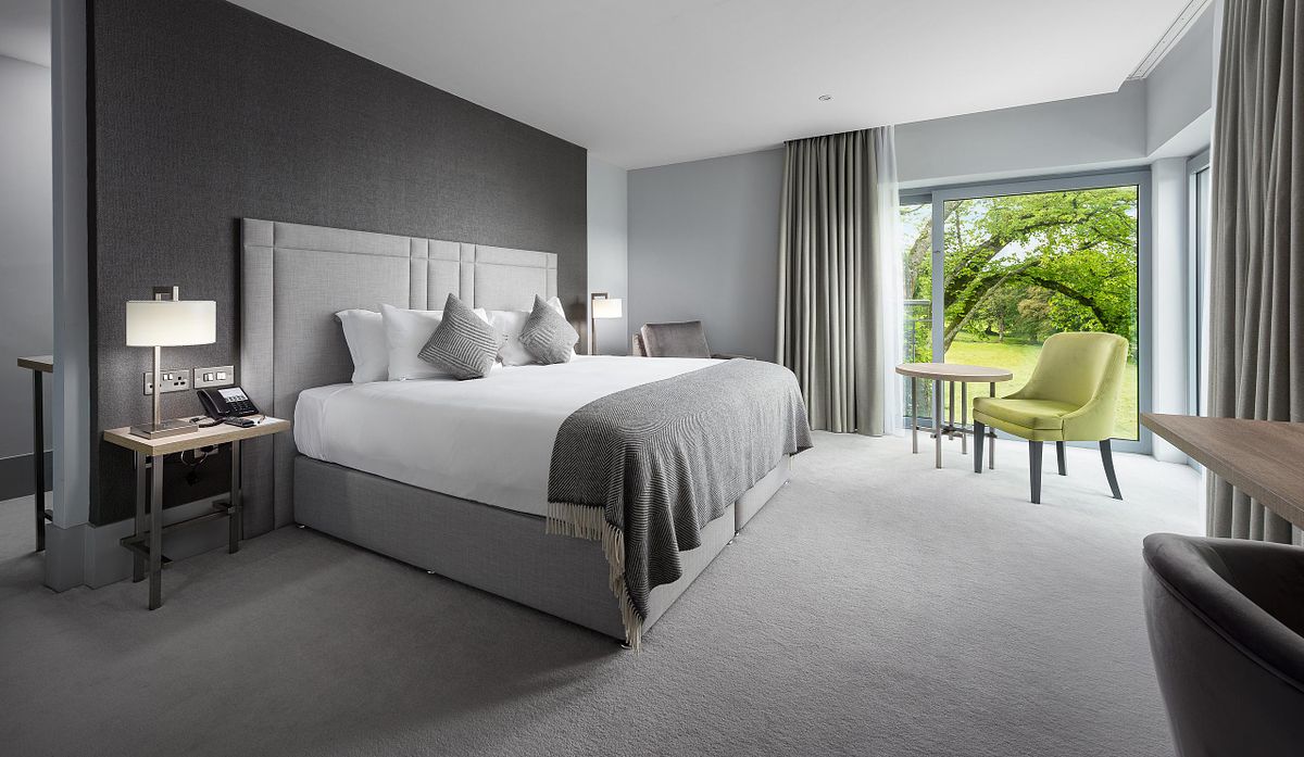 Luxury Hotel Room Wide View, Killeavy Castle Estate