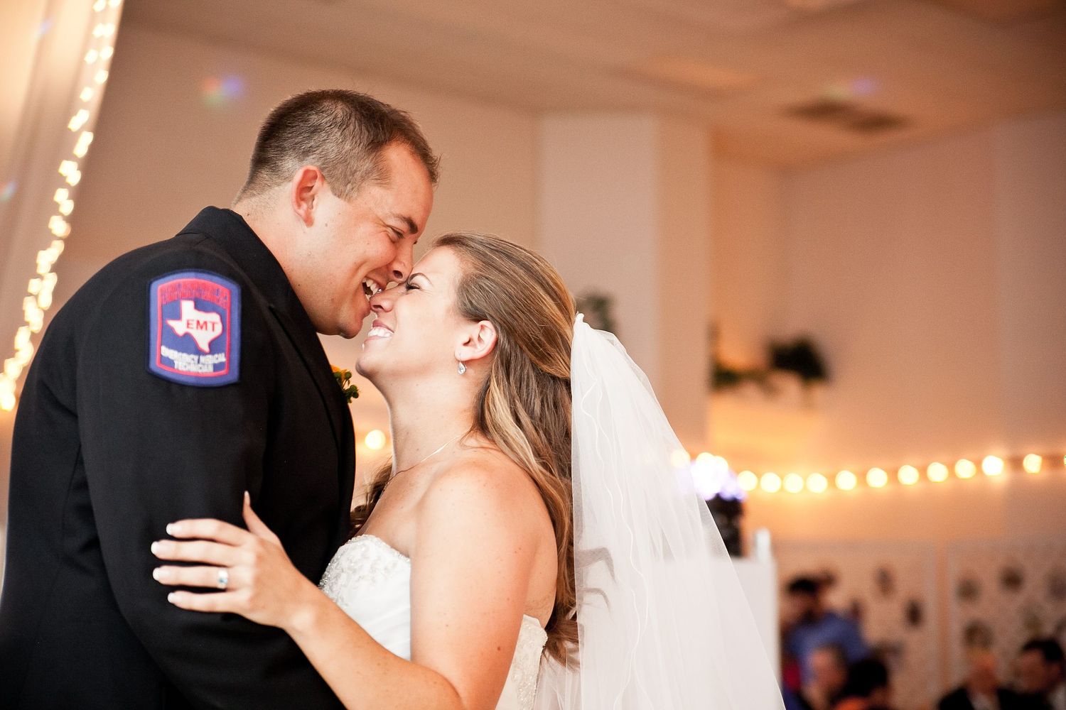 firefighter wedding