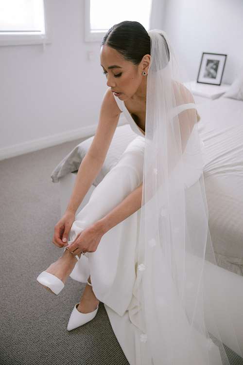 Bride Getting Ready