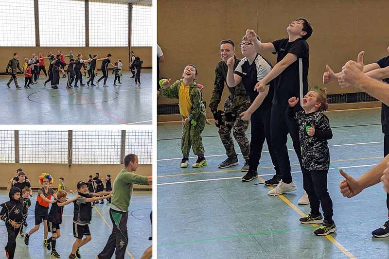 Viel Spaß beim Karnevalstraining