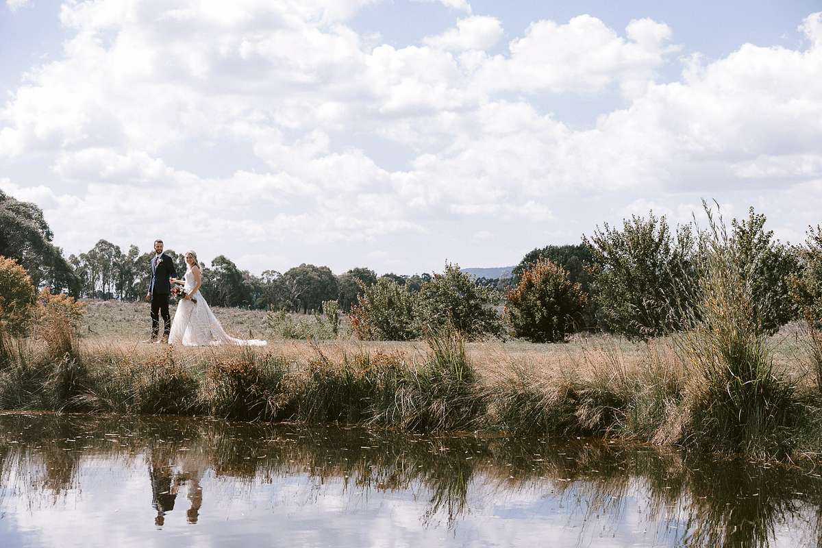 Bridal Portraits at Waldara Farm Blue Mountains