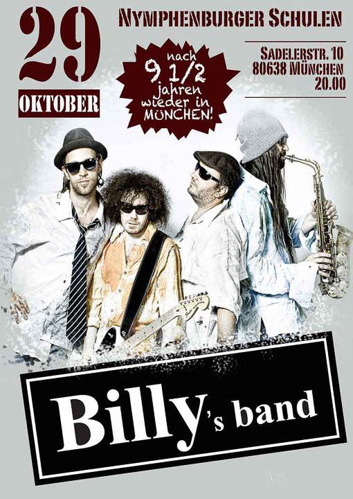 Billy's Band - Poster by Igor Rockxposure
