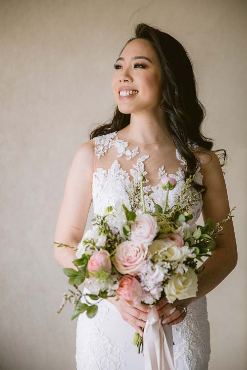 Bride Getting Ready