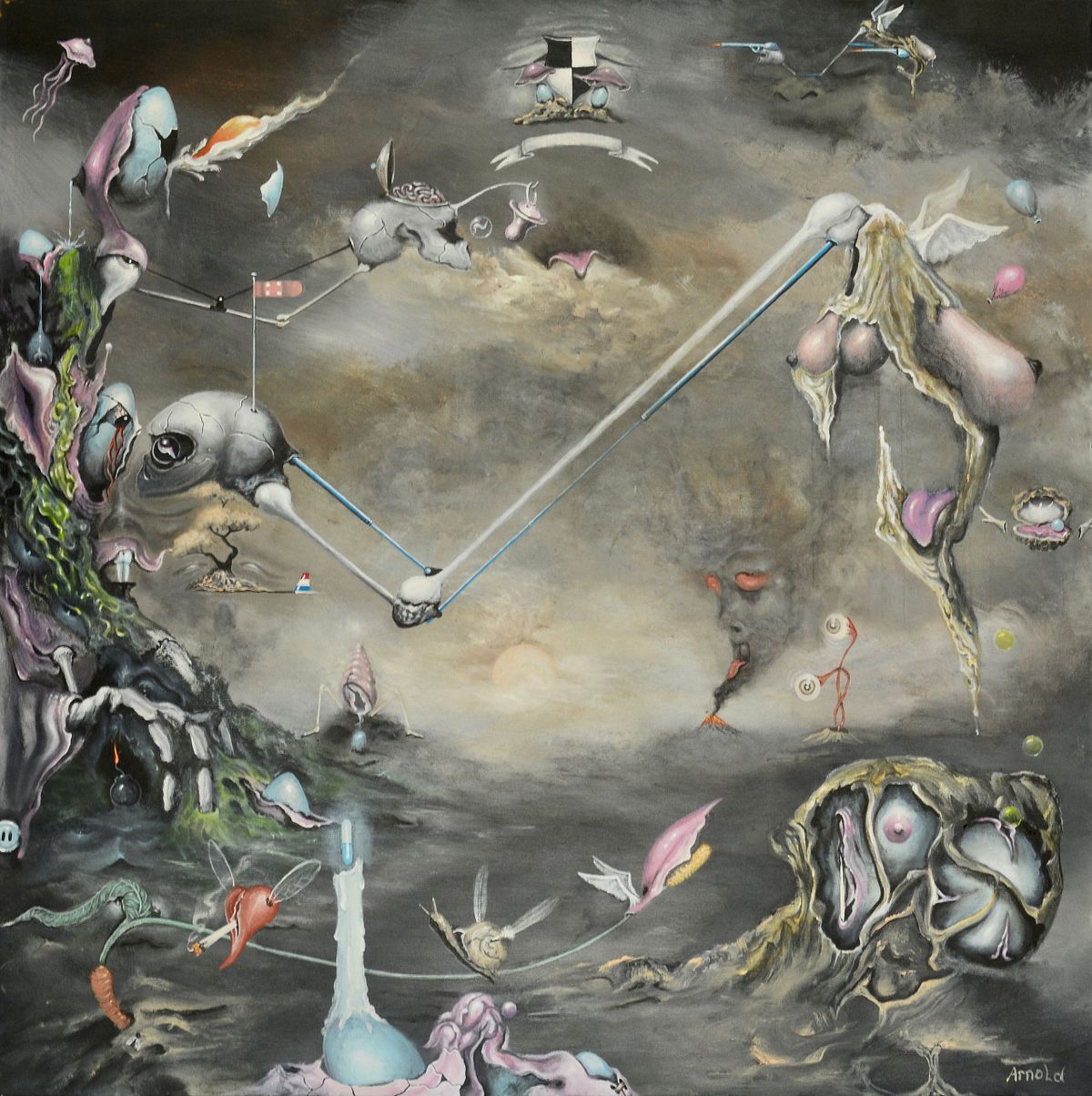 Curiosity – modern surrealist Dutch artist Arnold Janssen