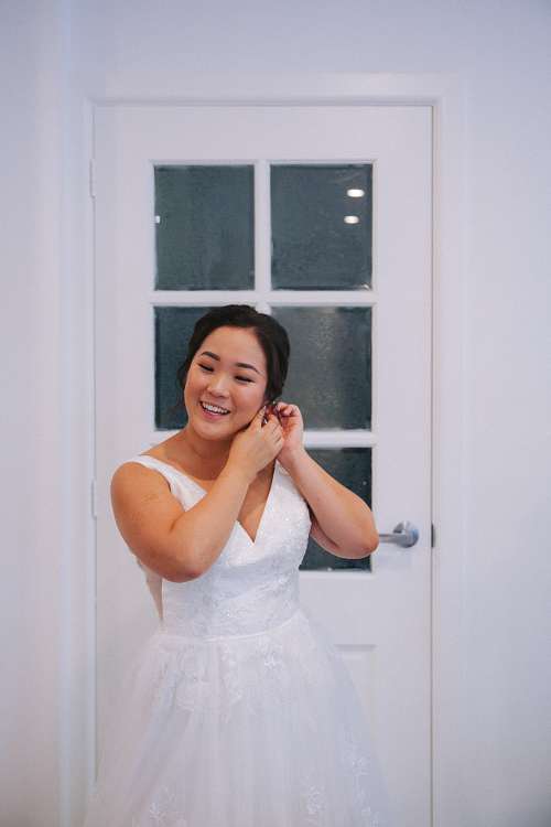 Bride Getting Ready