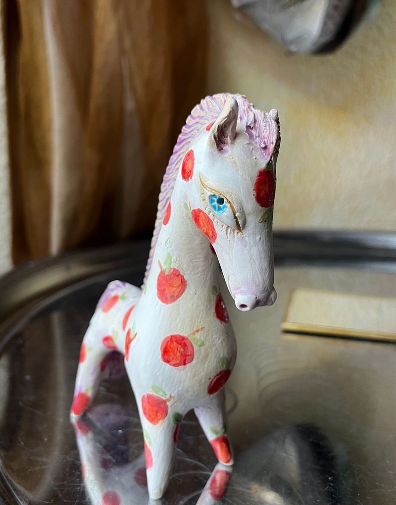 A Dappled Horse, Original mini-sculpture
