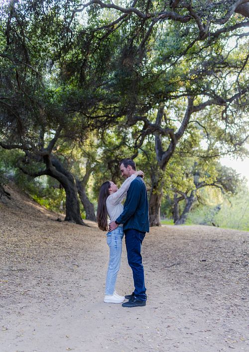 Savannah Engagement Session Park Sunset