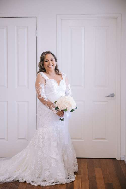 Bride Getting Ready