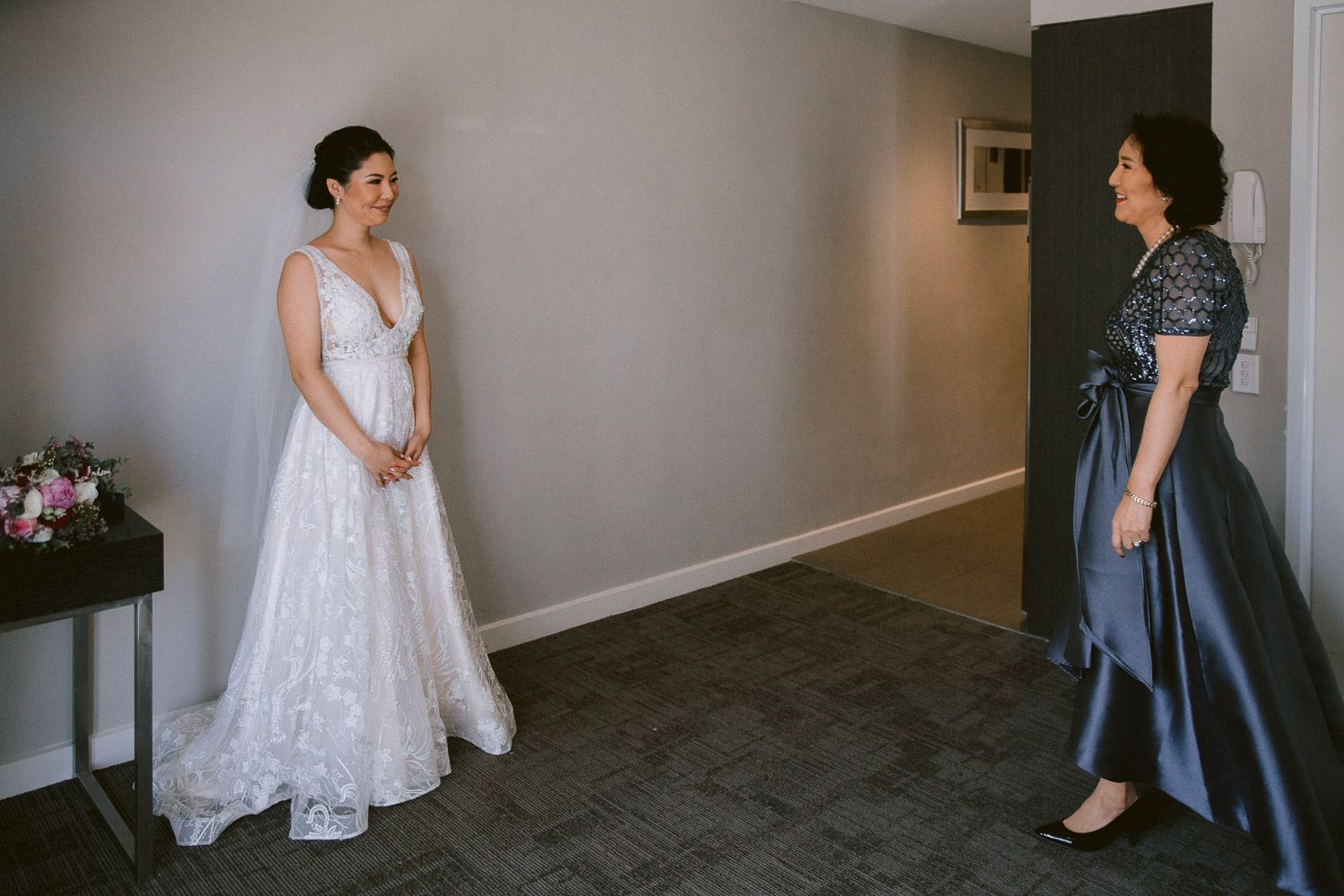 Bride Getting Ready