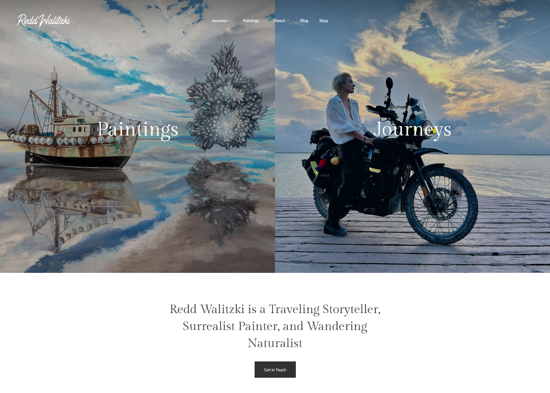 Redd Walitzki – Portfolio des Malers