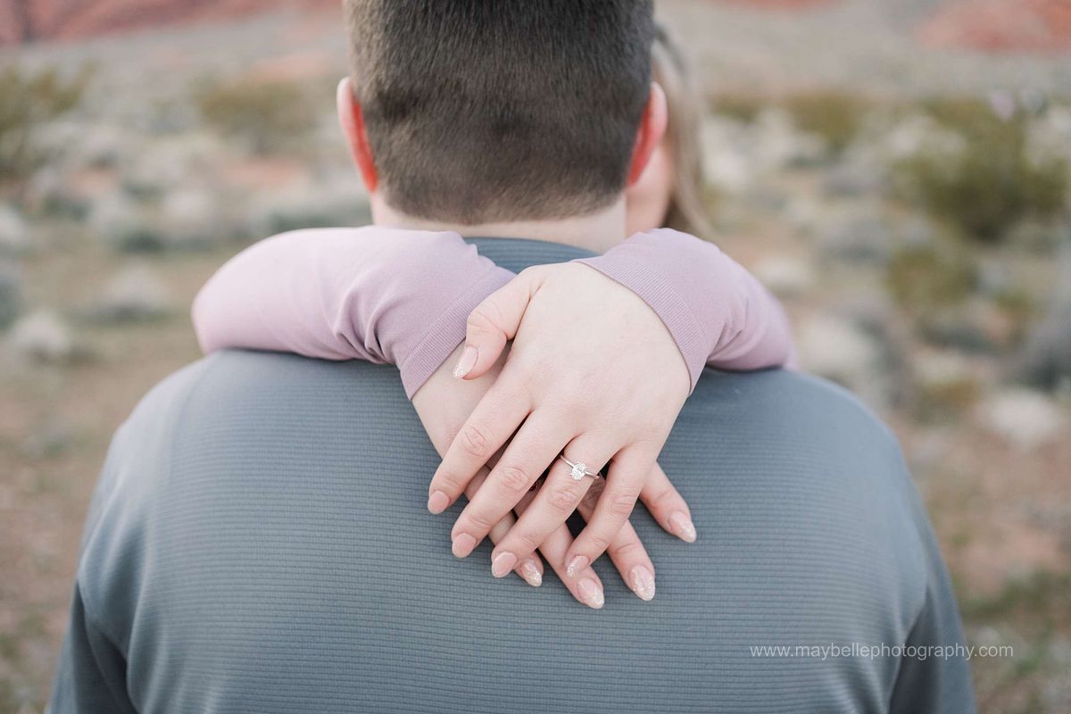 Red Rock Canyon, Las Vegas Nevada Engagement Photoshoot
