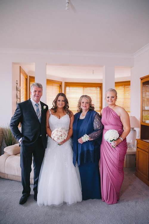 Bride Getting Ready