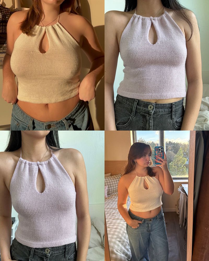 August Top PDF Knitting Pattern