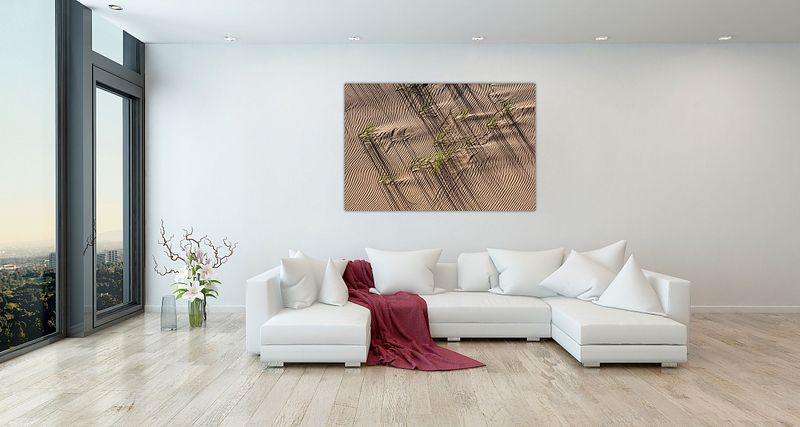 Dialoog van Schaduw en Groen