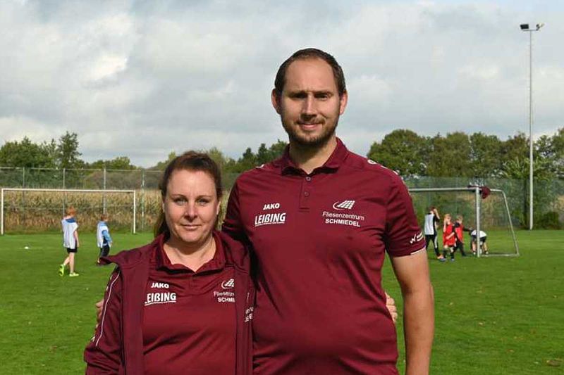 Ein Tandem trainiert die Kickers