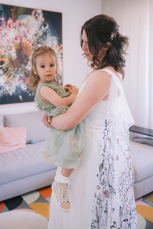Bride Getting Ready