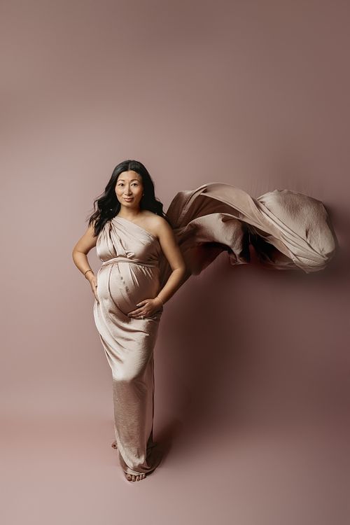 Dusty Pink Silk