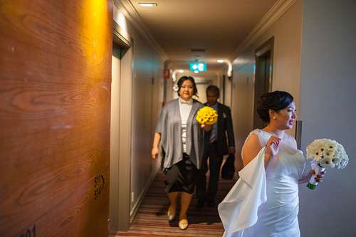 Bride Getting Ready