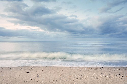 Long Island Sound seascape.