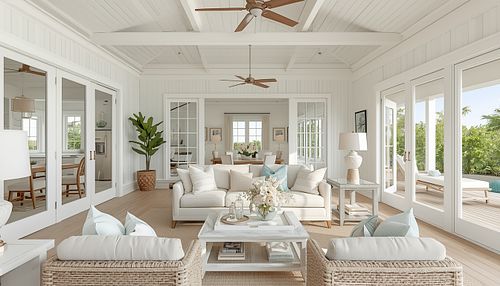 Professional real estate photography of an open-concept kitchen with wood cabinets, breakfast bar seating, and an adjacent dining room in Gainesville FL by PrimePropertyPhoto.